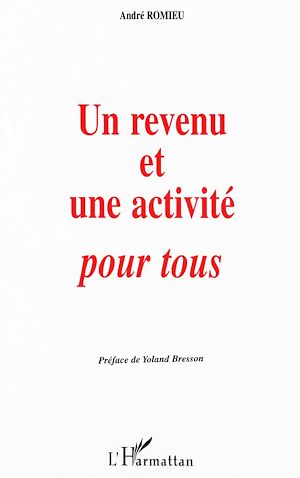 Téléchargez le livre :  Un revenu et une activité pour tous