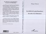 Télécharger le livre :  Au-delà de la Psychanalyse : les Arts et la Littérature