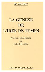 Télécharger le livre :  La Genèse de l'idée de Temps