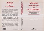 Download this eBook MÉTRIQUES DU MOYEN ÂGE ET DE LA RENAISSANCE