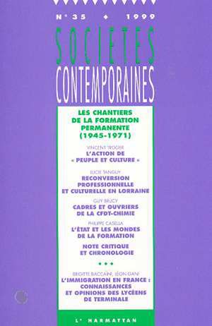 Téléchargez le livre :  Les chantiers de la formation permanente (1945-1971)