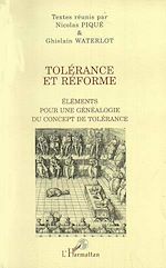 Download this eBook TOLÉRANCE ET RÉFORME