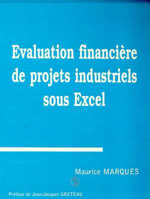 Téléchargez le livre :  Évaluation financière de projets industriels sous Excel