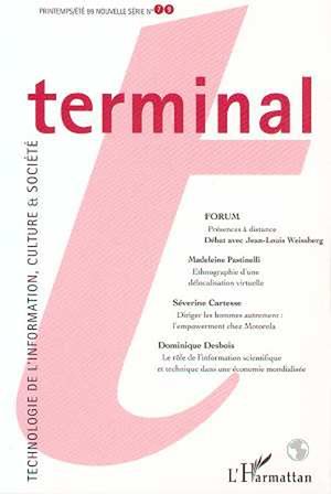 Téléchargez le livre :  TERMINAL N° 79