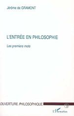Download this eBook L'ENTRÉE EN PHILOSOPHIE
