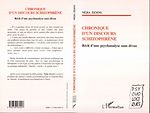 Download this eBook CHRONIQUE D'UN DISCOURS SCHIZOPHRÈNE