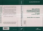Télécharger le livre :  RELATIONS INTERNATIONALES CONTEMPORAINES