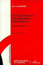 Download this eBook L'ENSEIGNEMENT : UNE REFORME IMPOSSIBLE ?