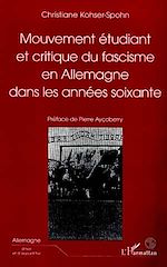 Télécharger le livre :  MOUVEMENT ETUDIANT ET CRITIQUE DU FASCISME EN ALLEMAGNE DANS