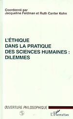 Download this eBook L'ETHIQUE DANS LA PRATIQUE DES SCIENCES HUMAINES : DILEMMES