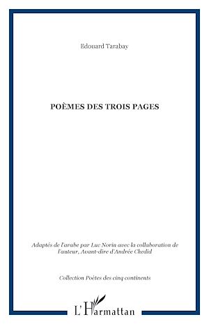 Téléchargez le livre :  Poèmes des trois pages