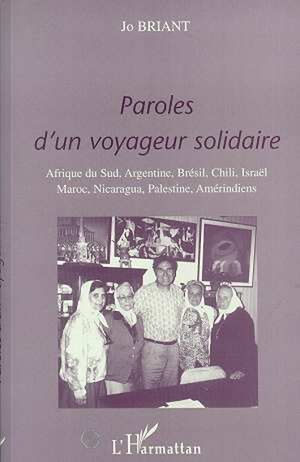 Téléchargez le livre :  PAROLES D'UN VOYAGEUR SOLIDAIRE
