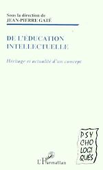Download this eBook EDUCATION (DE L') INTELLECTUELLE
