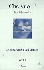 Télécharger le livre :  LE MOUVEMENT DE L'ANALYSE