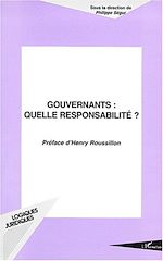 Download this eBook GOUVERNANTS : QUELLE RESPONSABILITÉ ?