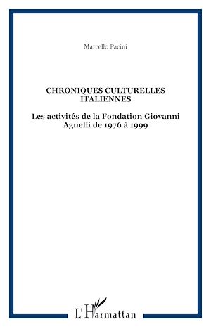 Téléchargez le livre :  CHRONIQUES CULTURELLES ITALIENNES