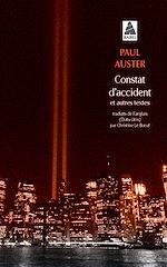 Download this eBook Constat d'accident et autres textes