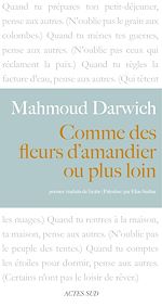 Télécharger le livre :  Comme des fleurs d'amandier ou plus loin (poèmes)