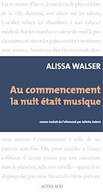 Télécharger le livre :  Au commencement la nuit était musique