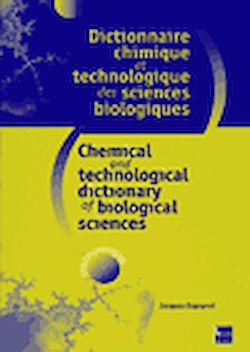 Télécharger le livre :  Dictionnaire chimique et technologique des sciences biologiques