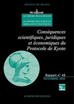 Télécharger le livre :  Conséquences scientifiques, juridiques et économiques du Protocole de Kyoto