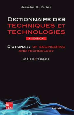 Télécharger le livre :  Dictionnaire des techniques et technologies (anglais-français)