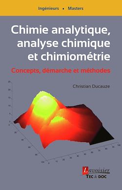 Télécharger le livre :  Chimie analytique, analyse chimique et chimiométrie