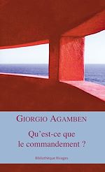 Télécharger le livre :  Qu'est-ce que le commandement ?