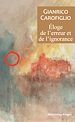 Télécharger le livre :  Eloge de l'erreur et de l'ignorance