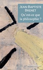 Télécharger le livre :  Qu'est-ce que la philosophie?