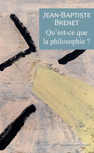 Téléchargez le livre :  Qu'est-ce que la philosophie?