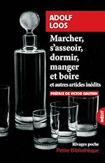 Télécharger le livre :  Marcher, s'assoir, dormir, manger et boire