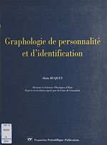 Télécharger le livre :  Graphologie de personnalité et d'identification