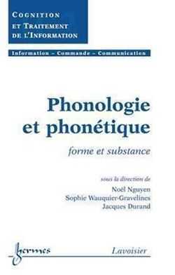Télécharger le livre :  Phonologie et phonétique