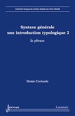 Download this eBook Syntaxe générale, une introduction typologique 2