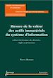 Télécharger le livre :  Mesure de la valeur des actifs immatériels du système d'information