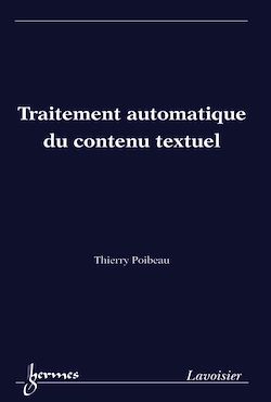 Télécharger le livre :  Traitement automatique du contenu textuel