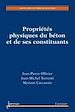 Télécharger le livre :  Propriétés physiques du béton et de ses constituants