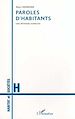 Télécharger le livre :  PAROLES D'HABITANTS