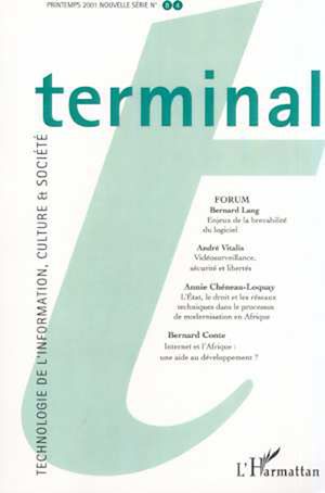 Téléchargez le livre :  TERMINAL N° 84