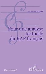 Télécharger le livre :  POUR UNE ANALYSE TEXTUELLE DU RAP FRANÇAIS