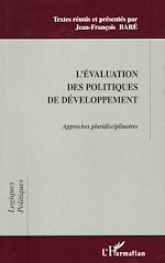 Télécharger le livre :  L'ÉVALUATION DES POLITIQUES DE DÉVELOPPEMENT