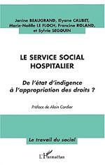 Télécharger le livre :  LE SERVICE SOCIAL HOSPITALIER