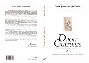 Téléchargez le livre :  DROIT, JUSTICE ET PROXIMITÉ
