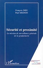 Télécharger le livre :  SÉCURITÉ ET PROXIMITÉ
