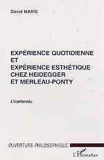 Download this eBook EXPÉRIENCE QUOTIDIENNE ET EXPÉRIENCE ESTHÉTIQUE CHEZ HEIDEGGER ET MERLEAU-PONTY