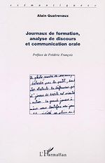Download this eBook JOURNAUX DE FORMATION, ANALYSE DE DISCOURS ET COMMUNICATION ORALE