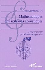 Télécharger le livre :  MATHÉMATIQUES DES SYSTÈMES ACOUSTIQUES