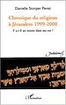 Télécharger le livre :  CHRONIQUE DU RELIGIEUX À JÉRUSALEM 1999-2000