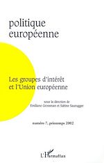Télécharger le livre :  LES GROUPES D'INTÉRÊT ET L'UNION EUROPÉENNE
